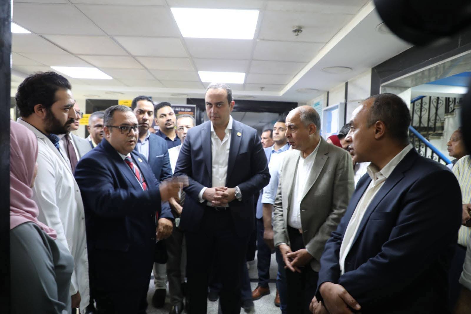 في إطار دعم البنية التحتية الصحية استعدادًا للتطبيق الكامل لمنظومة التأمين الصحي الشامل بالمحافظة.